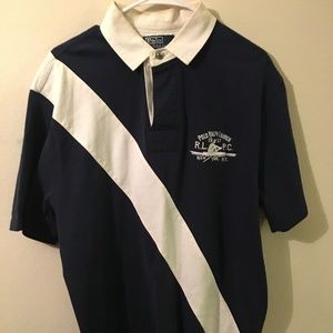 Polo Ralph Lauren classic shirt navy blue Large